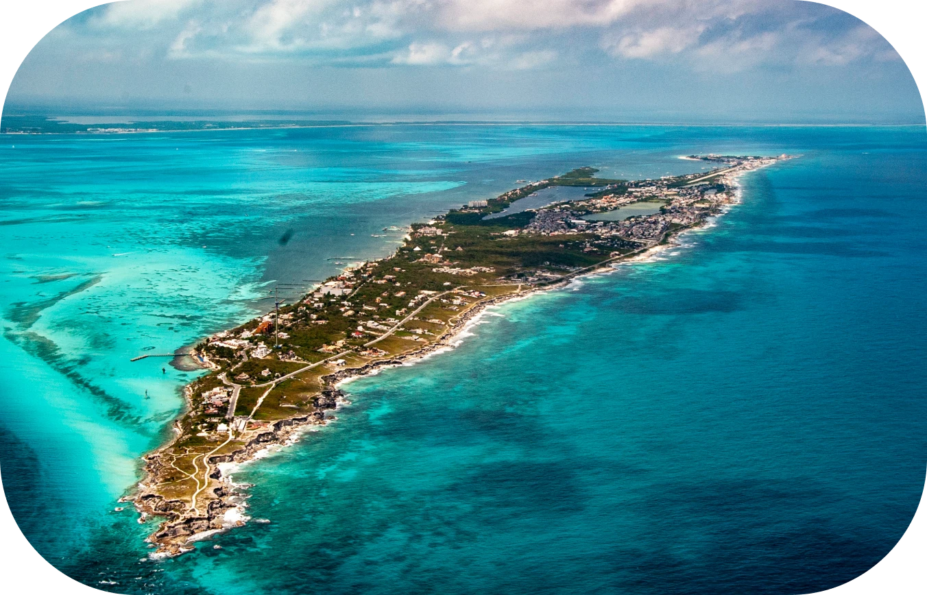 Cancún a Isla Mujeres