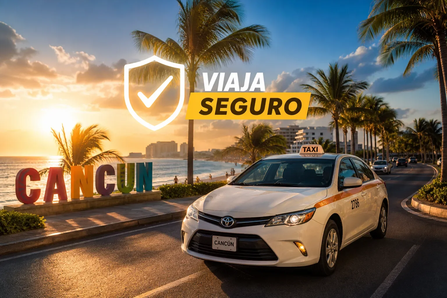 El taxi más seguro en Cancún: guía real para turistas
